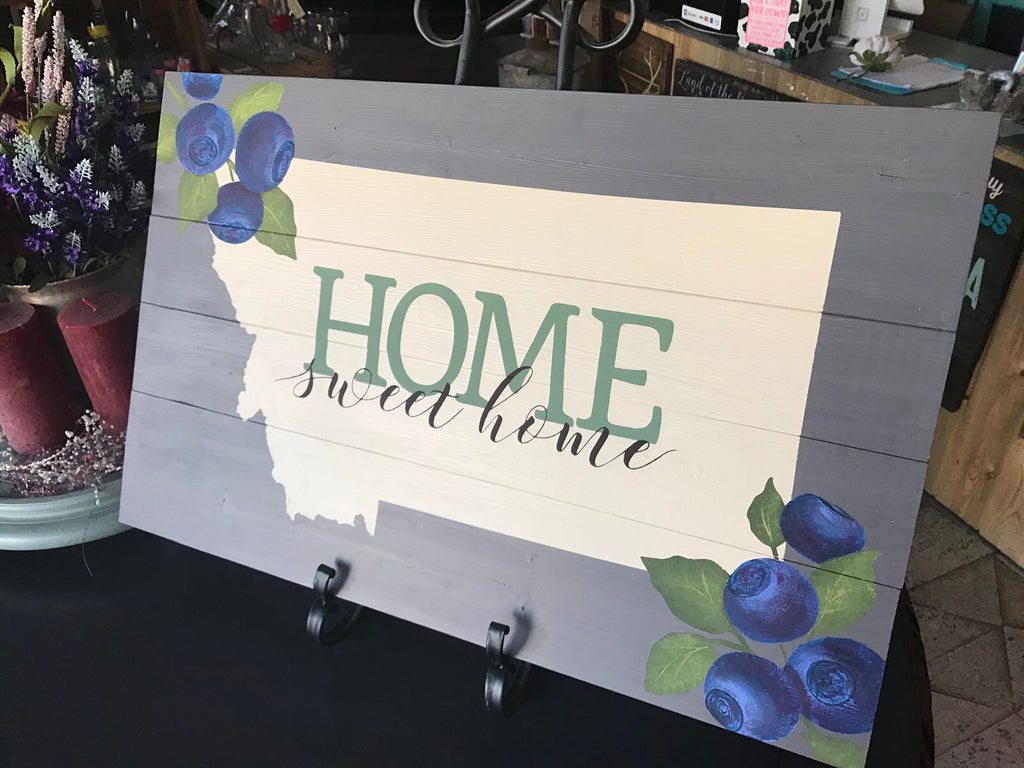 Montana Huckleberries Home Sweet Home