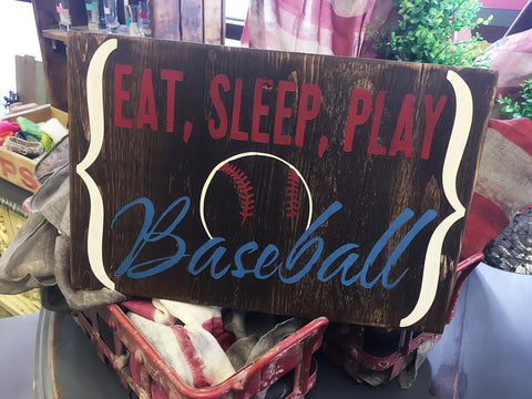 Eat, Sleep Play Baseball