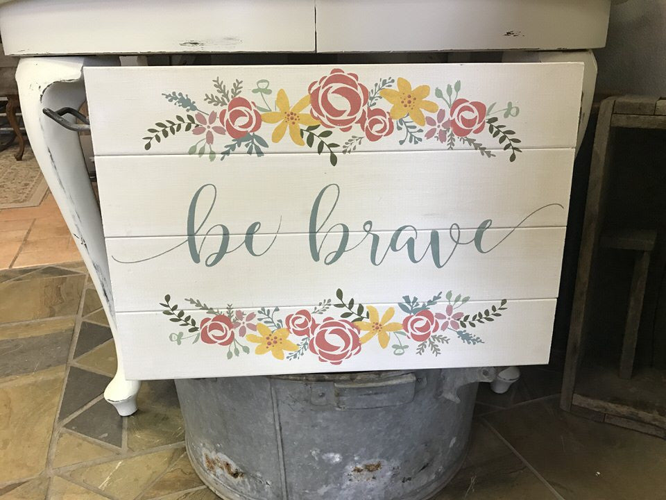 Be Brave Floral Spray